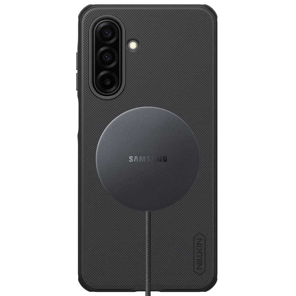 Θήκη MagSafe για Samsung Galaxy A17 5G A176, Nillkin, Super Shield Pro, Μαύρο Σατινέ