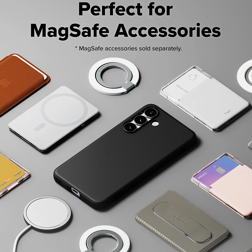 Θήκη MagSafe για Samsung Galaxy S25 FE, Ringke, Onyx, Μαύρο