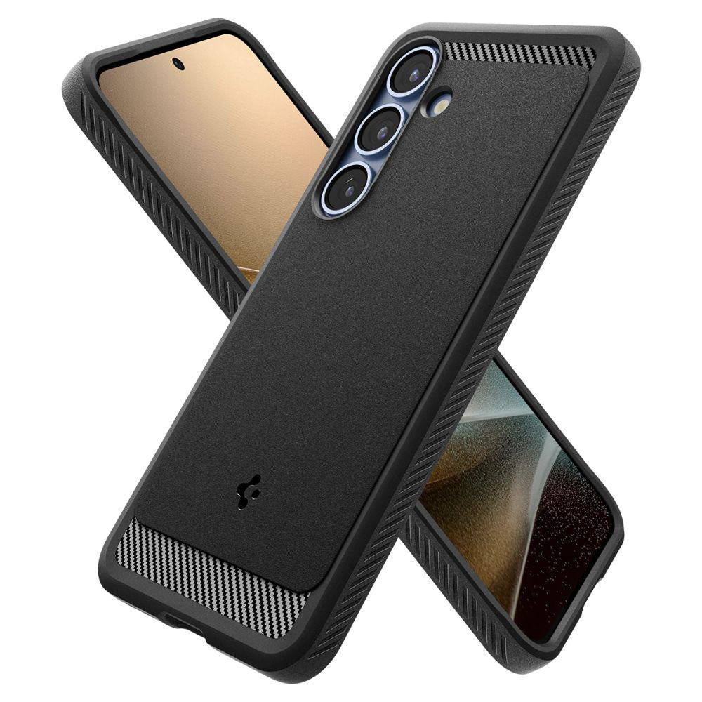Θήκη MagSafe για Samsung Galaxy S25 S931, Spigen, Rugged Armor, Μαύρο Ματ ACS08998