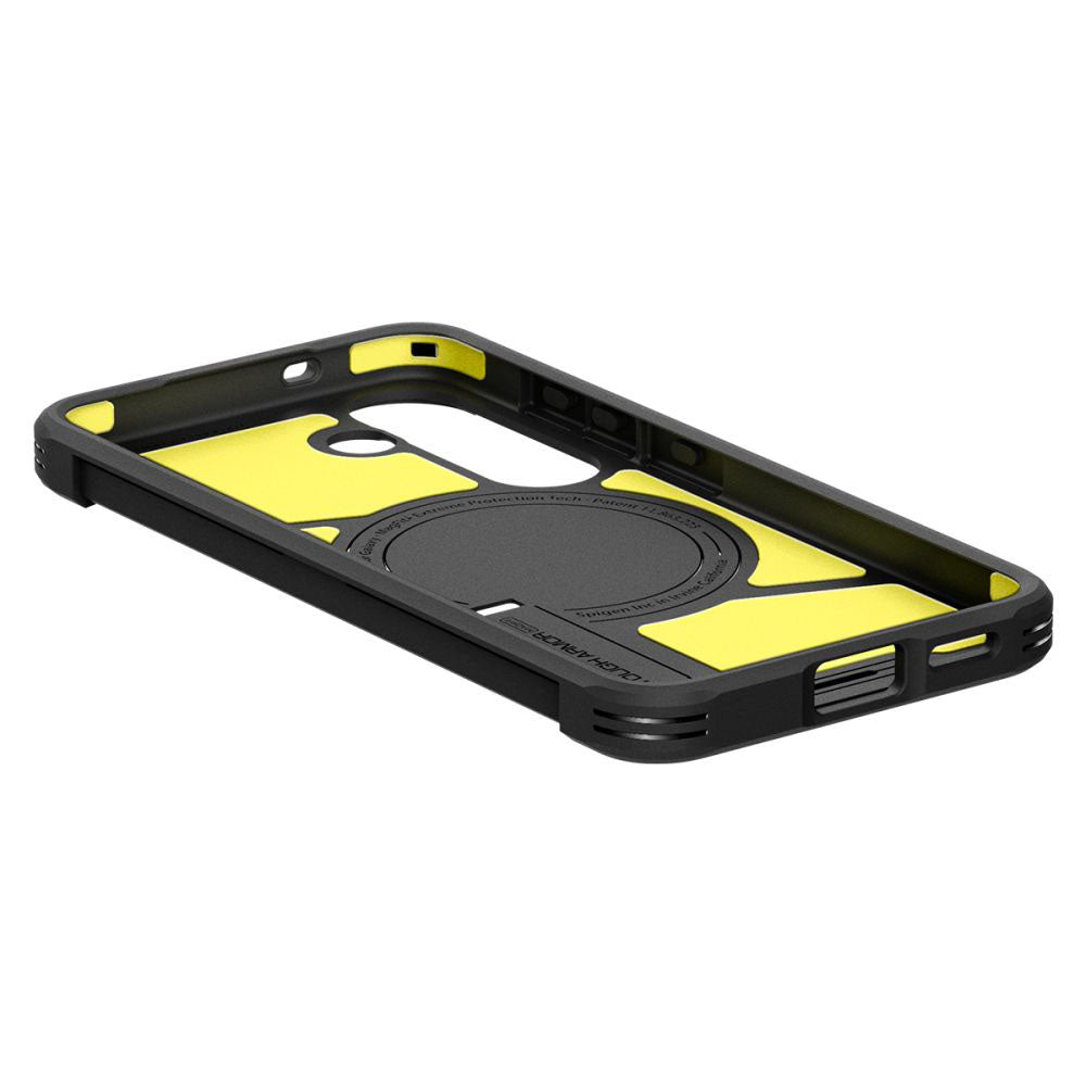 MagSafe Case for Samsung Galaxy S25 S931, Spigen, Tough Armor, Black ACS09008