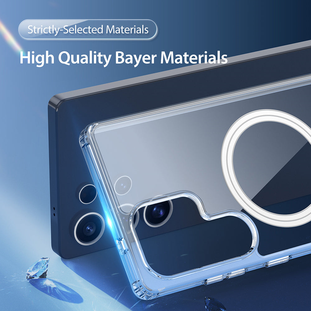 MagSafe Case for Samsung Galaxy S25 Ultra S938, DUX DUCIS, Clear, Transparent