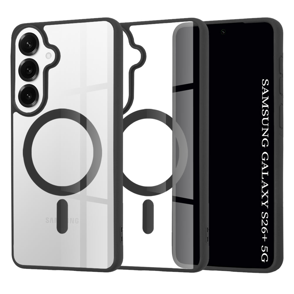 MagSafe Case for Samsung Galaxy S26 Plus S947, Techsuit, Pro, Black