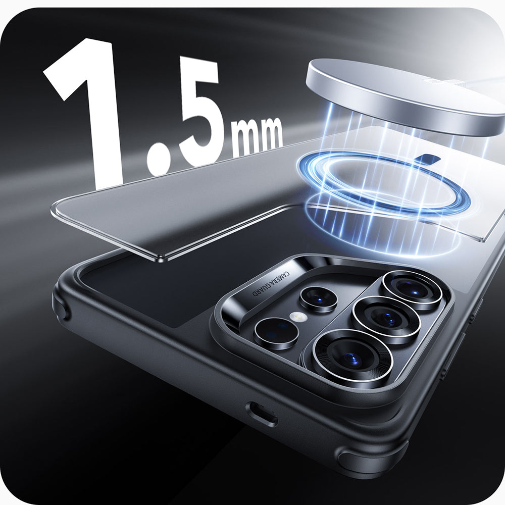 Θήκη MagSafe για Samsung Galaxy S26 Ultra S948, ESR, Classic Hybrid, Ματ Μαύρη