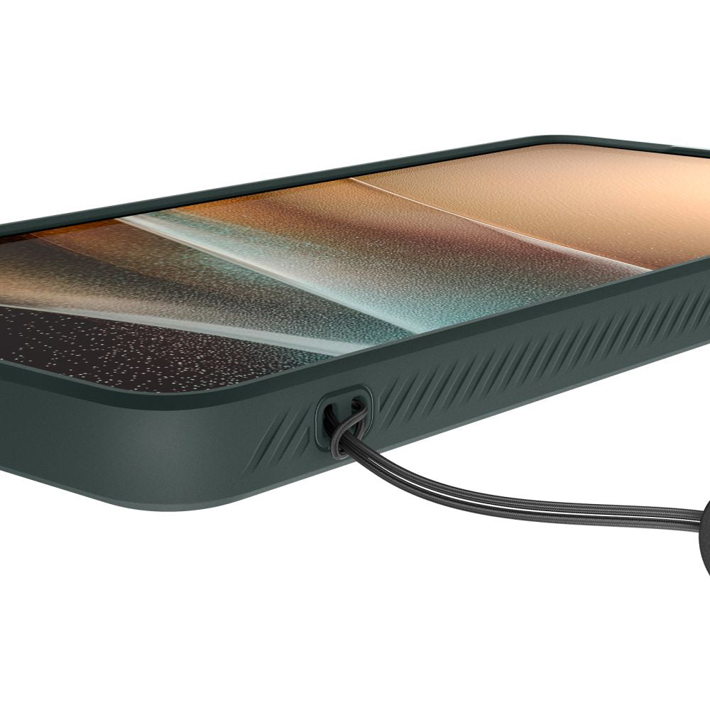 Θήκη MagSafe για Samsung Galaxy S26 Ultra S948, Spigen, Liquid Air, Πράσινο ACS10676