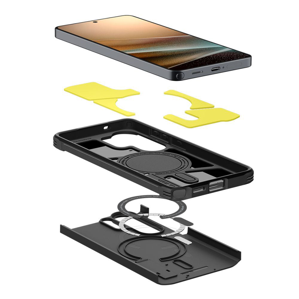 Θήκη MagSafe για Samsung Galaxy S26 Ultra S948, Spigen, Tough Armor, Μαύρη ACS10684