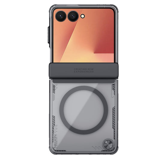 Θήκη MagSafe για Samsung Galaxy Z Flip7 F766, Nillkin, Iceblade, Μαύρη