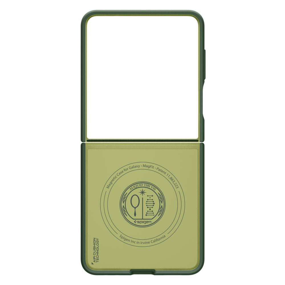 Θήκη MagSafe για Samsung Galaxy Z Flip7 F766, Spigen, Caseology Nano Pop, Πράσινο ACS11159