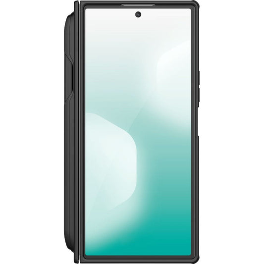 Θήκη MagSafe για Samsung Galaxy Z Fold7 F966, Nillkin, Super Frosted Shield με Θήκη για Στυλό, Μαύρη