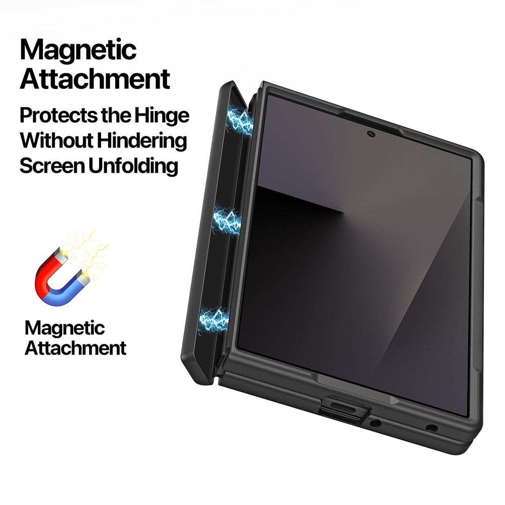 Θήκη MagSafe για Samsung Galaxy Z Fold8 F971, DUX DUCIS, Yind, Μαύρο