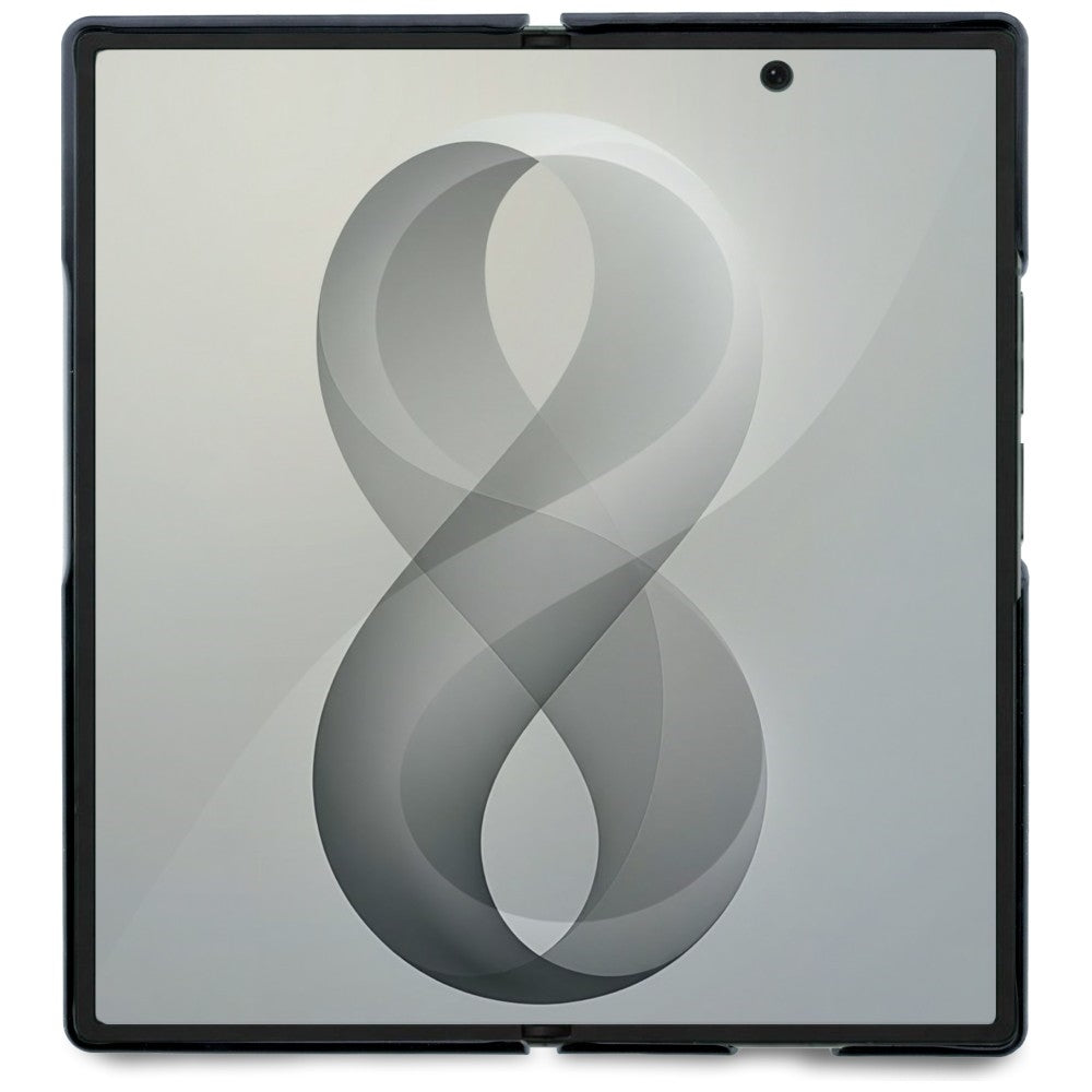 Θήκη MagSafe για Samsung Galaxy Z Fold8 Ultra F976, Guess, 4G Leather Classic, Μαύρη