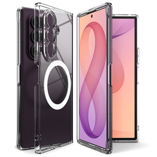 Θήκη MagSafe για Samsung Galaxy Z Fold8 Ultra F976, Ringke, Fusion, Διαφανής