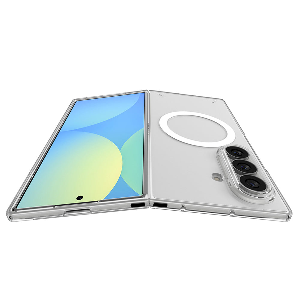 Θήκη MagSafe για Samsung Galaxy Z Fold8 Ultra F976, Spigen, Air Skin, Διαφανές Λευκό ACS11505