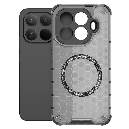 MagSafe Case for Xiaomi 15T Pro, Techsuit, HoneyComb Shield, Black