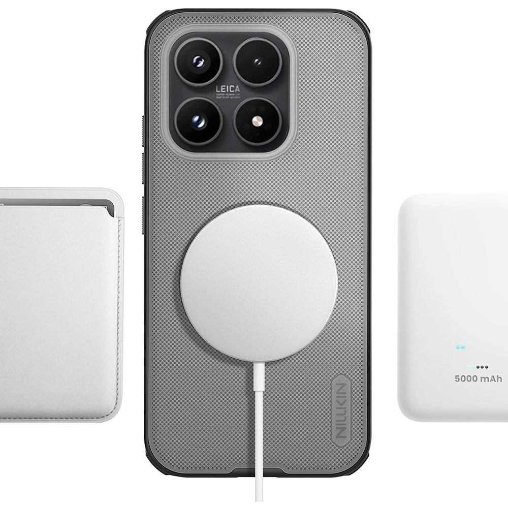 Θήκη MagSafe για Xiaomi 17, Nillkin, Super Shield Pro, Μαύρη Διαφανής