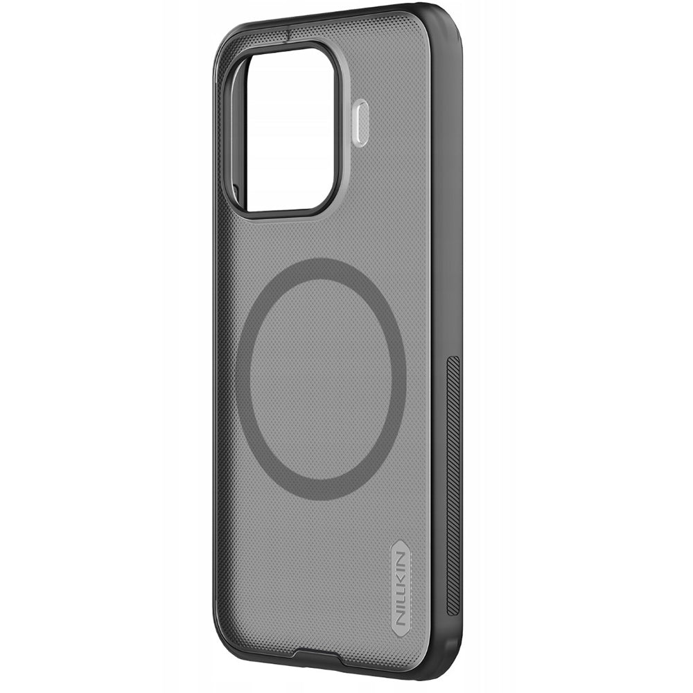 Θήκη MagSafe για Xiaomi 17T Pro, Nillkin, Super Shield Pro, Μαύρη Διαφανής Σατινέ