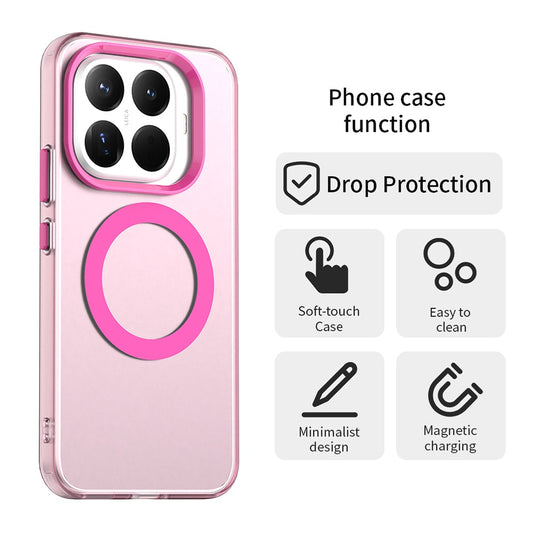Θήκη MagSafe για Xiaomi 17T Pro, Techsuit, CandyCase, Ροζ