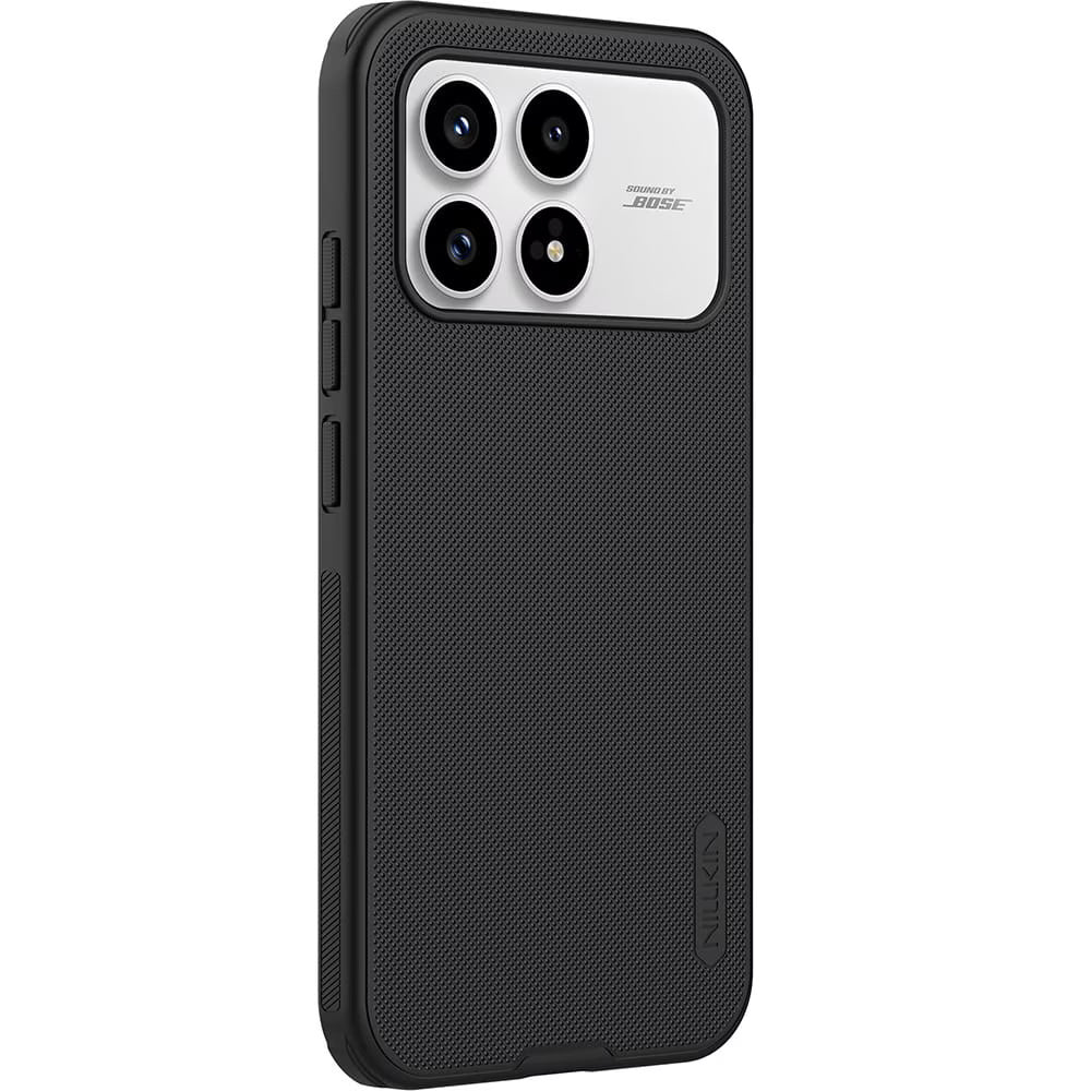 Θήκη MagSafe για Xiaomi Poco F8 Pro, Nillkin, Super Shield Pro, Μαύρο Σατινέ