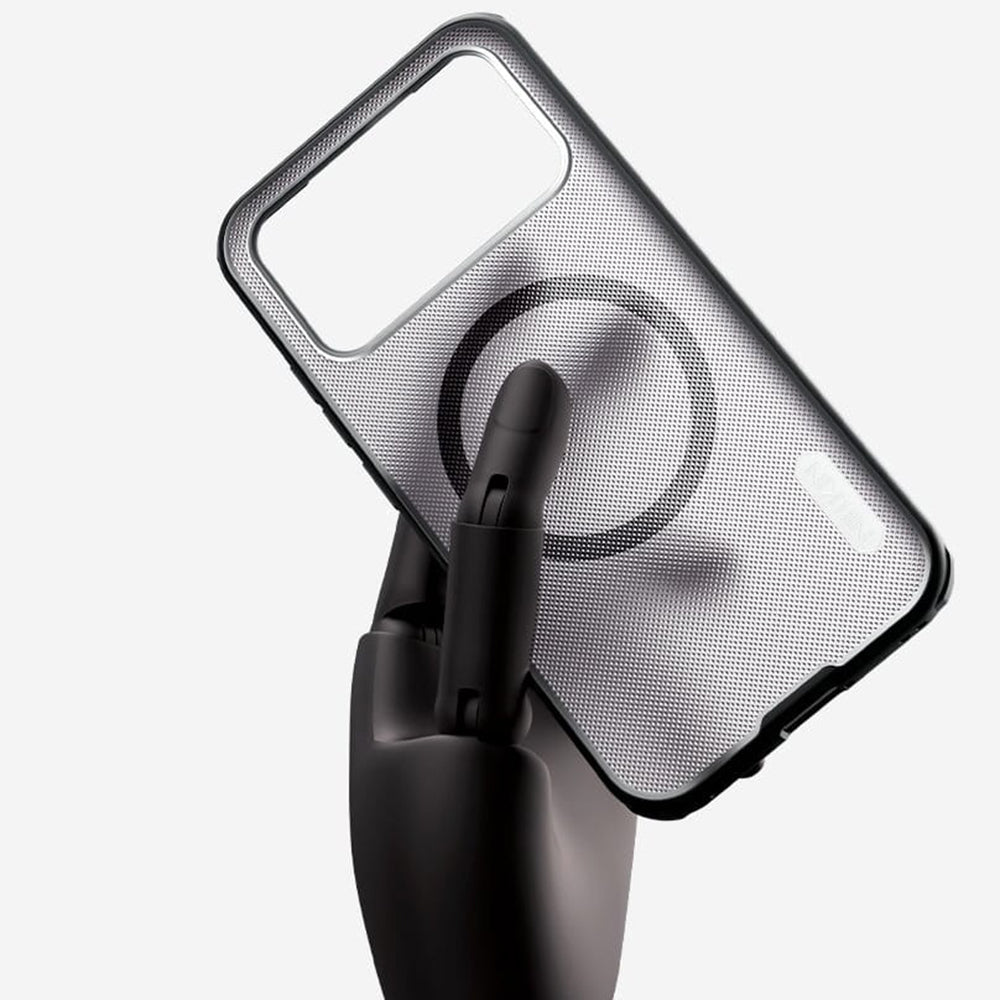 Θήκη MagSafe για Xiaomi Poco F8 Pro, Nillkin, Super Shield Pro, Μαύρη Διαφανής Ματ