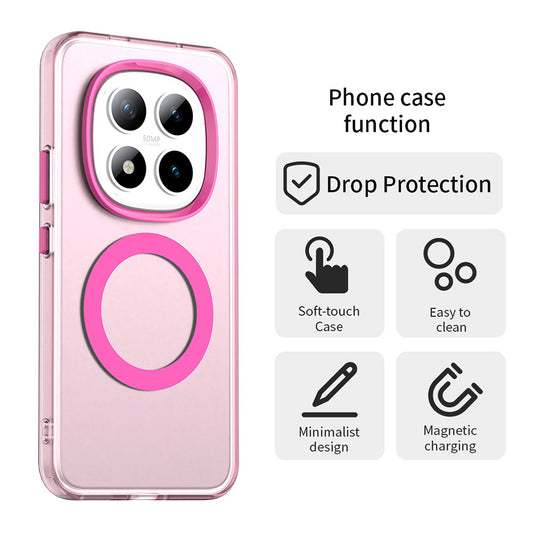Θήκη MagSafe για Xiaomi Poco M8 Pro / Redmi Note 15 Pro+ 5G, Techsuit, CandyCase, Ροζ