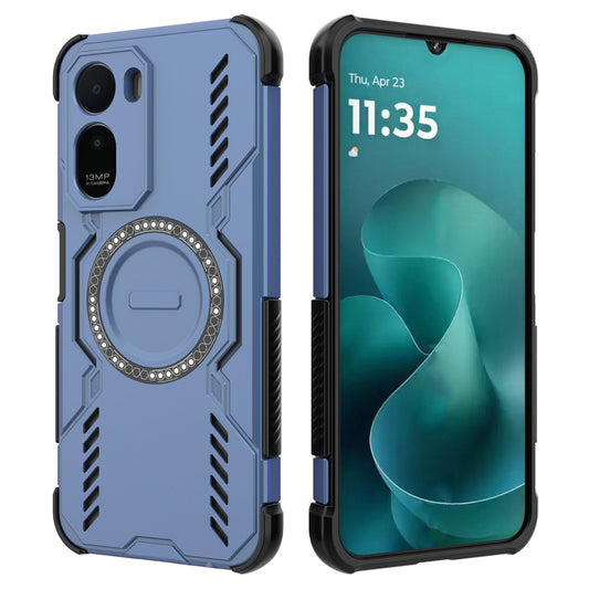 Θήκη MagSafe για Xiaomi Redmi A7 Pro 4G, Techsuit, ArmorMag, Μπλε