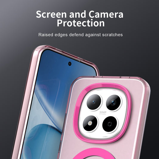 Θήκη MagSafe για Xiaomi Redmi Note 15 Pro 5G, Techsuit, CandyCase, Ροζ
