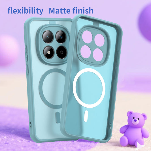 Θήκη MagSafe για Xiaomi Redmi Note 15 Pro 5G, Techsuit, HaloFrost II, Ανοιχτό Πράσινο