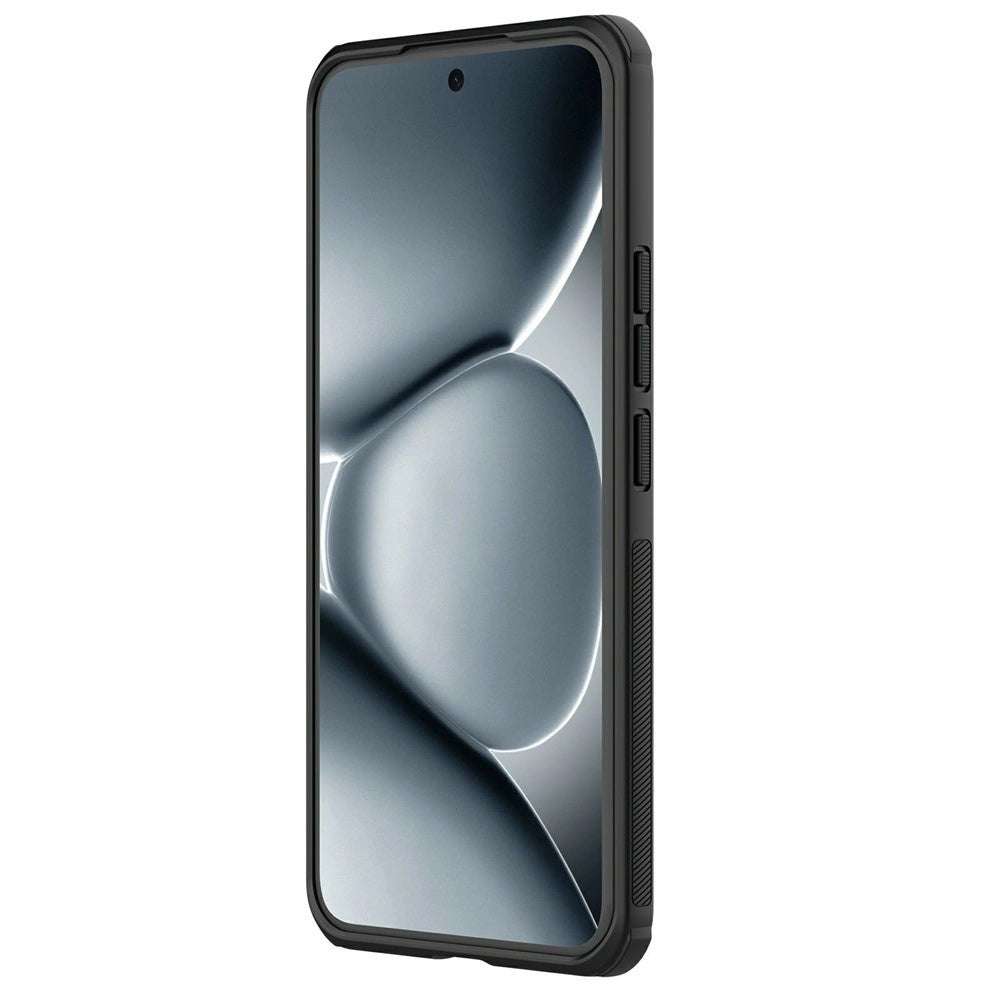 Θήκη MagSafe για Xiaomi Redmi Note 15 Pro+ 5G, Nillkin, Super Shield Pro, Μαύρη Διαφανής Σατινέ