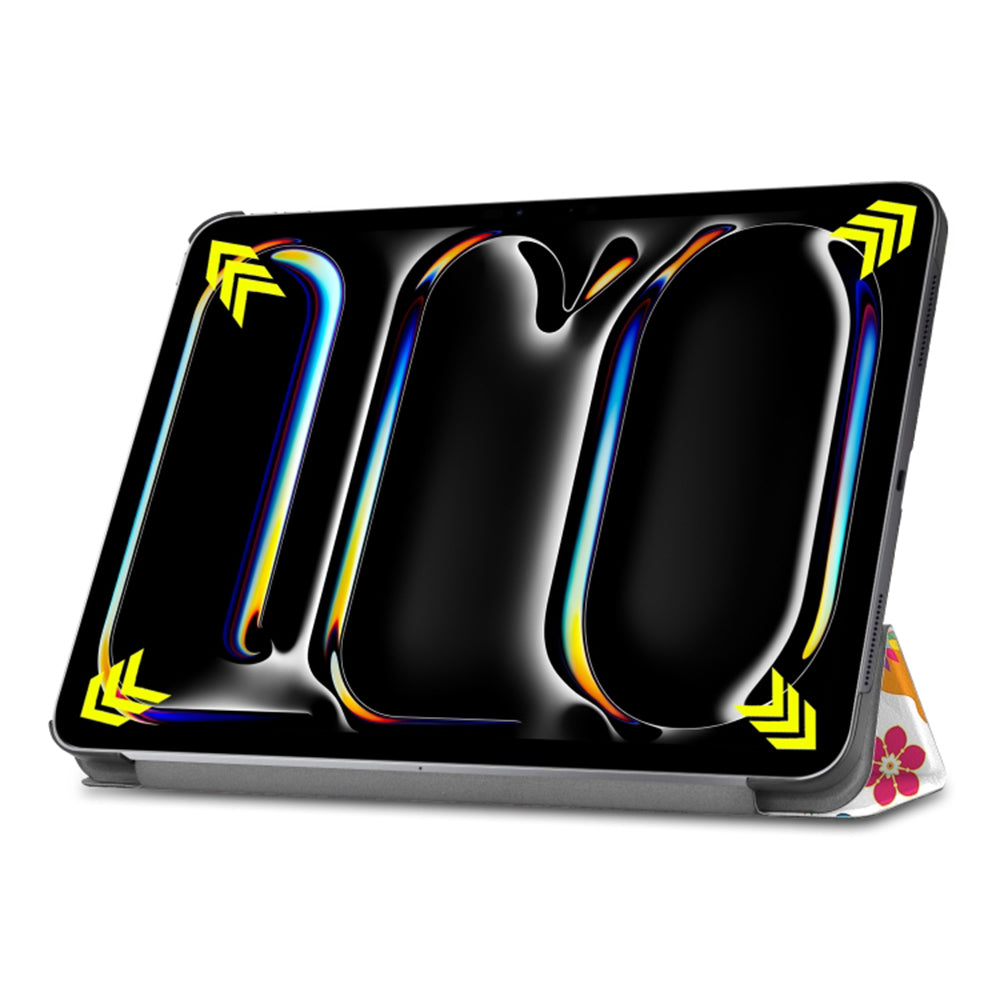 Θήκη για Apple iPad Pro 11 (2024), Techsuit, FoldPro Butterfly, Πολύχρωμο