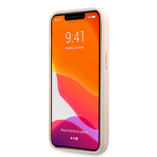 Θήκη για Apple iPhone 13 Pro, Guess, 4G Metal Logo, Ροζ