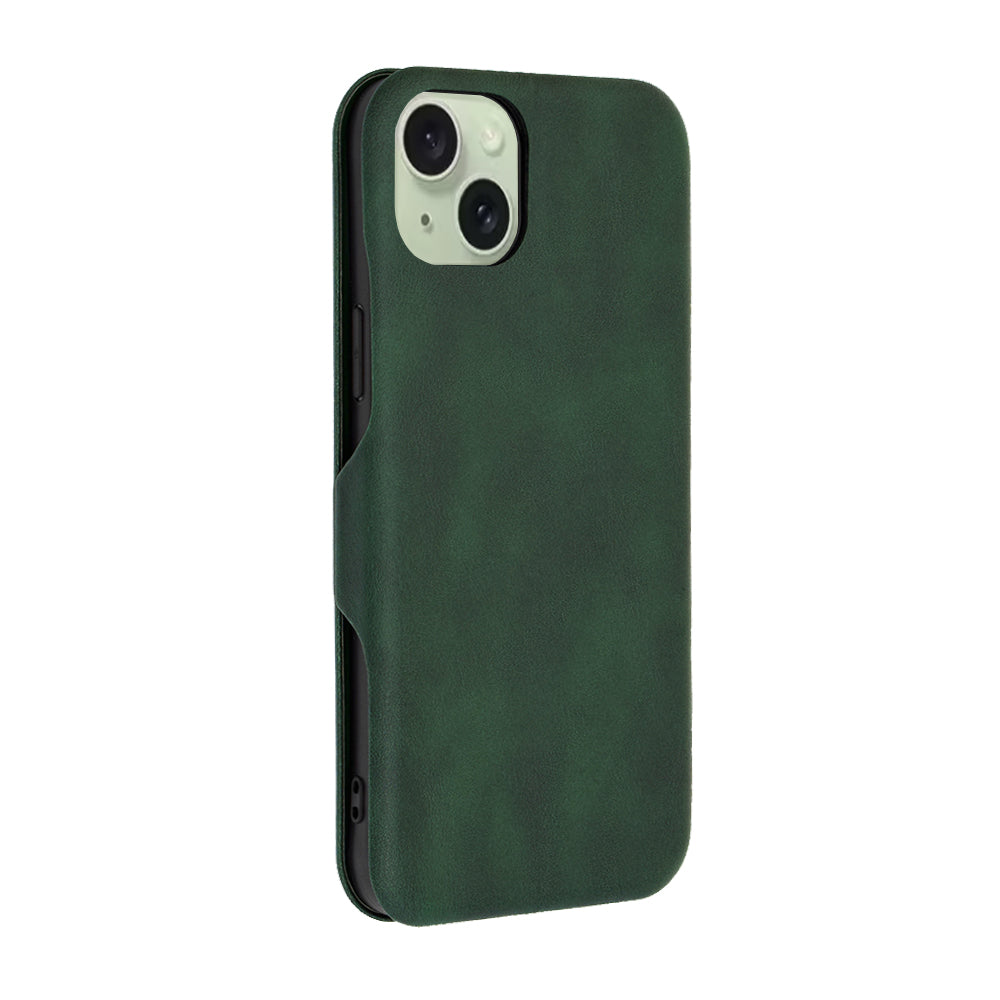 Θήκη για Apple iPhone 15 Plus, Techsuit, Safe Wallet Plus, Πράσινο