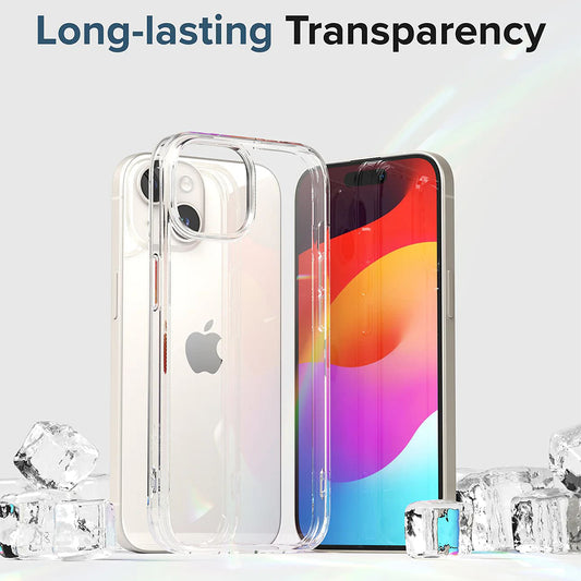 Θήκη για Apple iPhone 15, Ringke, Fusion, Διαφανής