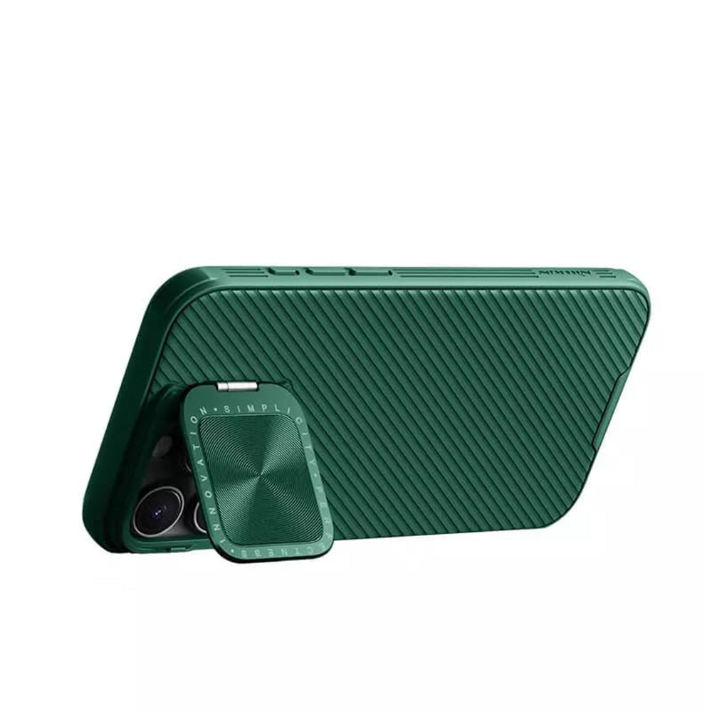 Θήκη για Apple iPhone 16 Pro, Nillkin, CamShield Prop, Πράσινο