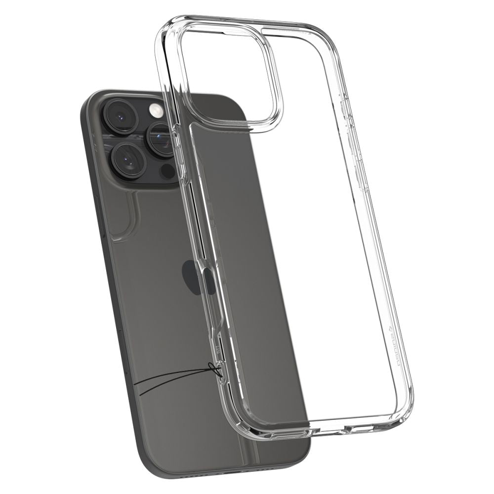 Case for Apple iPhone 16 Pro, Spigen, Ultra Hybrid, Transparent ACS08121