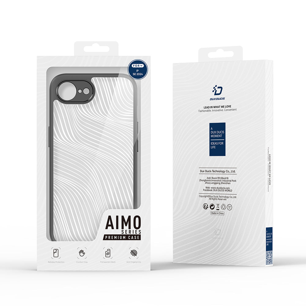 Case for Apple iPhone 17e / 16e, DUX DUCIS, Aimo, Black