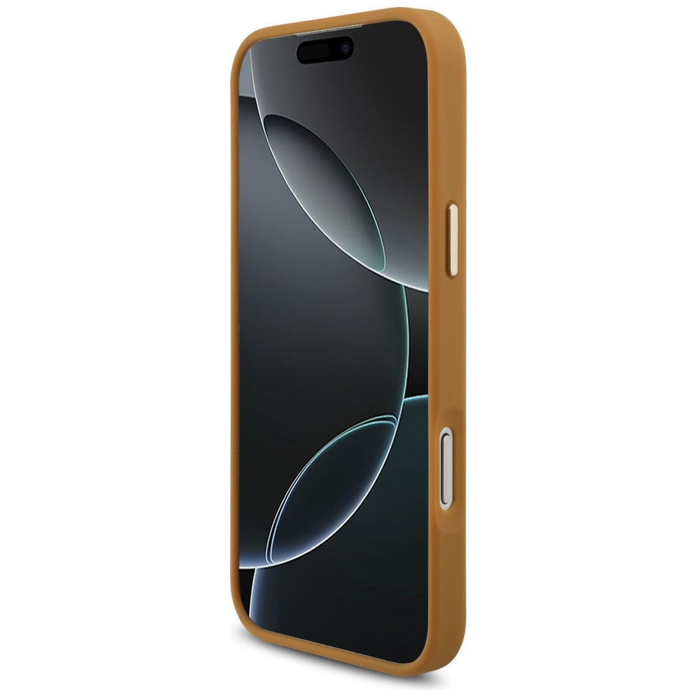 Case for Apple iPhone 17 Pro Max, Karl Lagerfeld, Script Logo, Brown