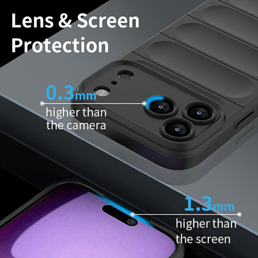 Case for Apple iPhone 17 Pro Max, Techsuit, Magic Shield, Black