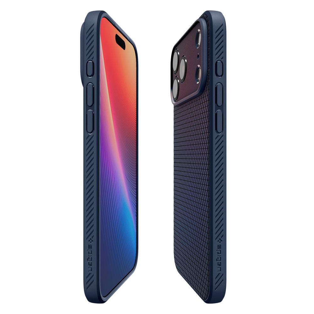 Case for Apple iPhone 17 Pro, Spigen, Liquid Air, Navy ACS10332