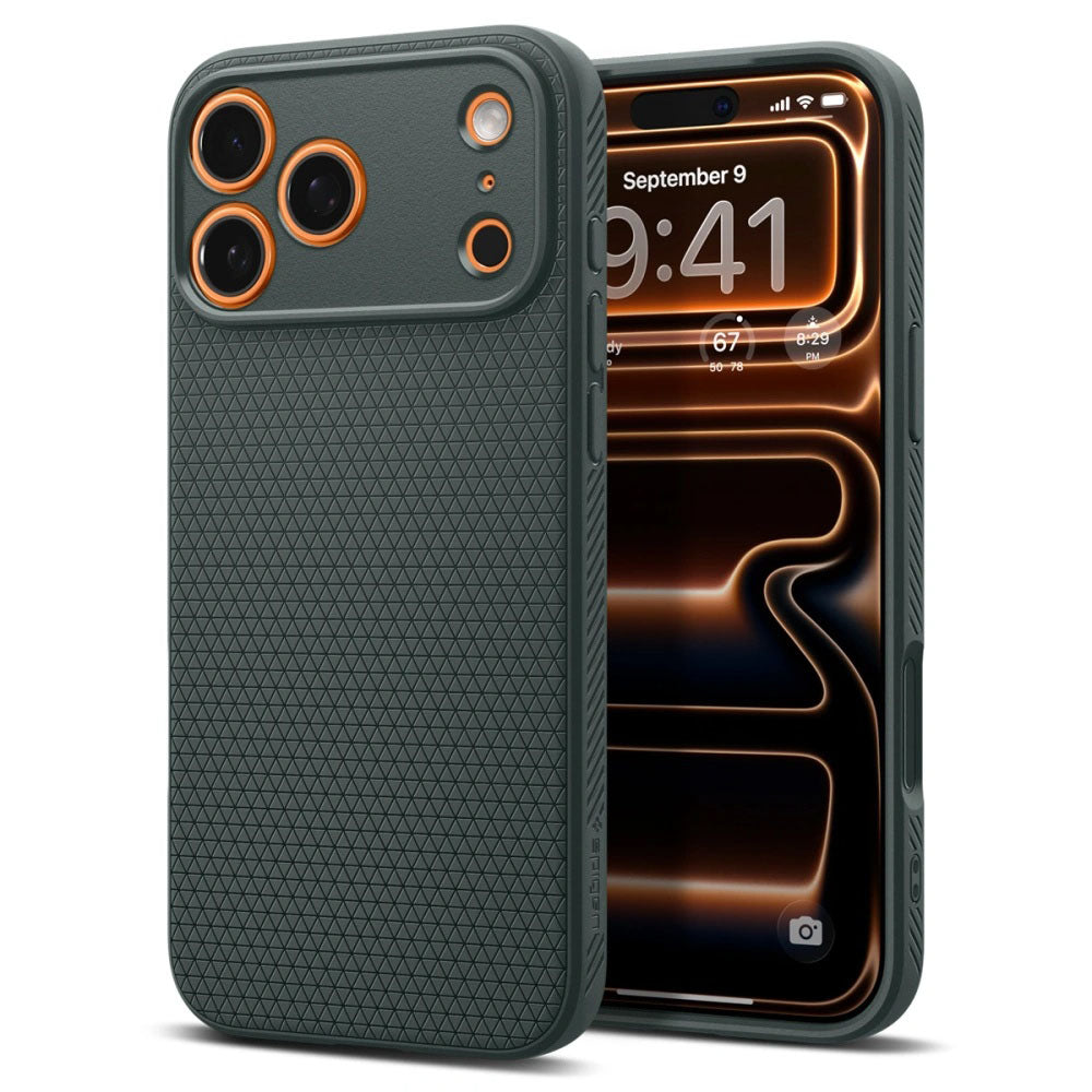 Case for Apple iPhone 17 Pro, Spigen, Liquid Air, Green ACS10333