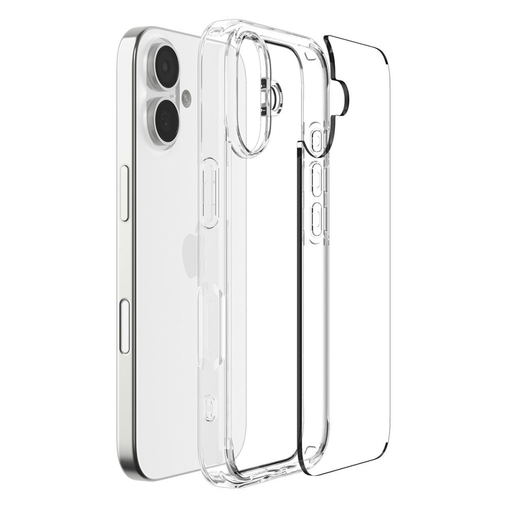 Case for Apple iPhone 17, Spigen, Ultra Hybrid, Transparent ACS10376