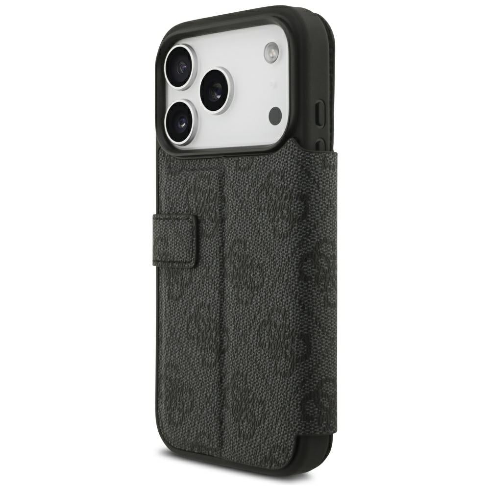 Θήκη για Apple iPhone 18 Pro / 17 Pro, Guess, 4G Μεταλλικό Λογότυπο, Μαύρη