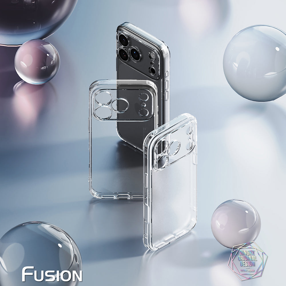Case for Apple iPhone 18 Pro / 17 Pro, Ringke, Fusion, Transparent