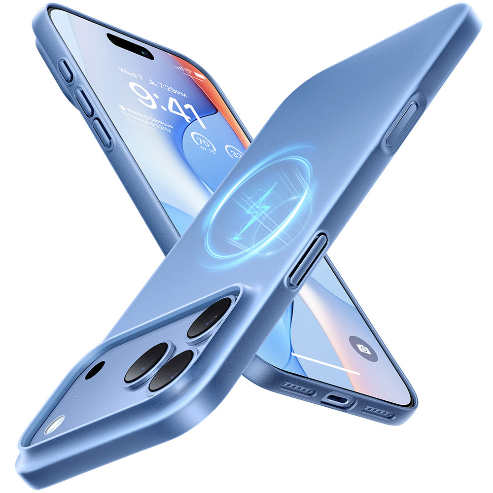 Θήκη MagSafe για Apple iPhone 18 Pro / 17 Pro, Torras, OriginFit, Μπλε