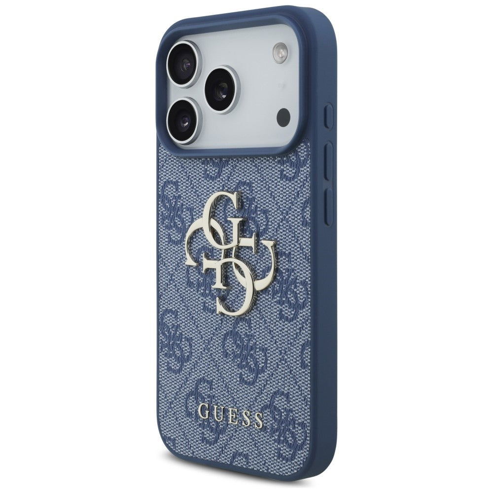 Θήκη για Apple iPhone 18 Pro Max / 17 Pro Max, Guess, 4G Big Logo, Μπλε