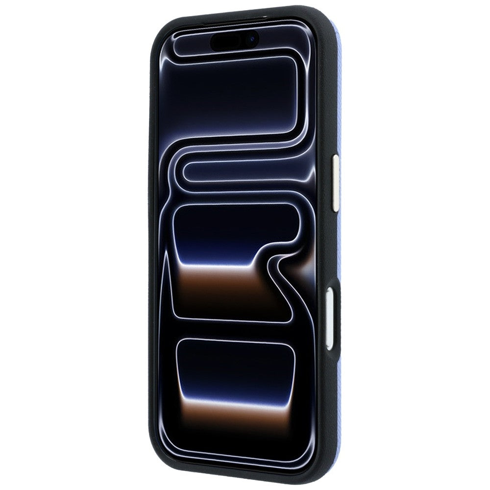 Case for Apple iPhone 18 Pro Max / 17 Pro Max, Guess, Grained Big Resin Logo, Blue