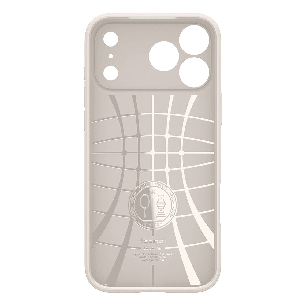 Θήκη για Apple iPhone 18 Pro Max / 17 Pro Max, Spigen, Liquid Air, Μπεζ ACS12114
