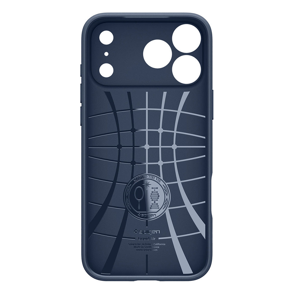 Case for Apple iPhone 18 Pro Max / 17 Pro Max, Spigen, Liquid Air, Navy Blue ACS12112