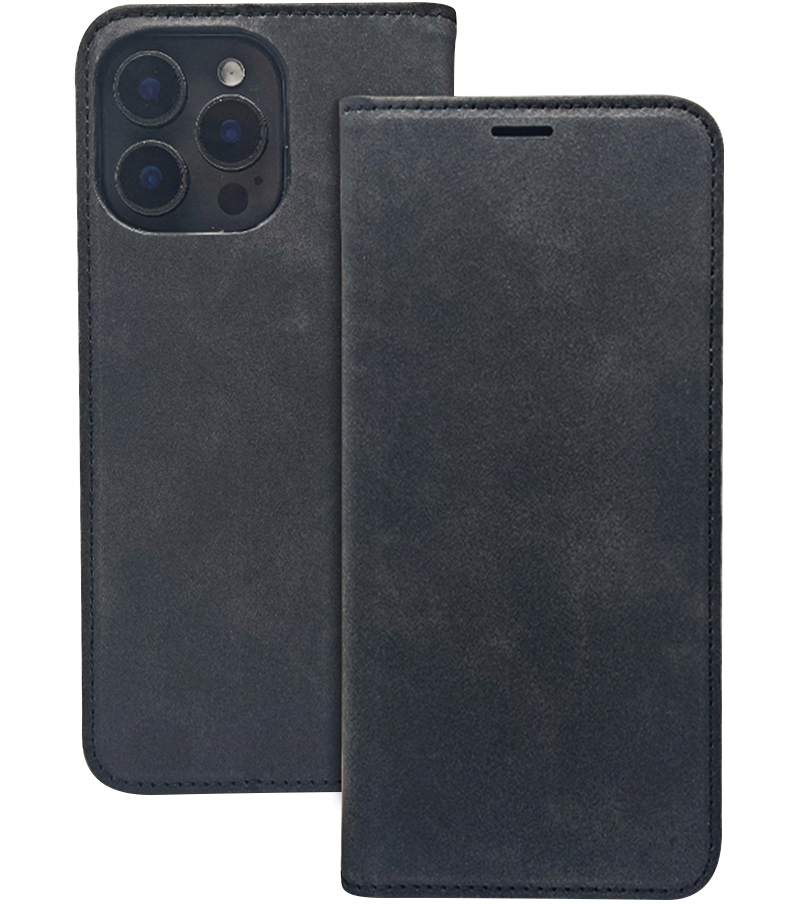 Θήκη για Honor 400 Lite, OEM, Smart Suede, Μαύρη