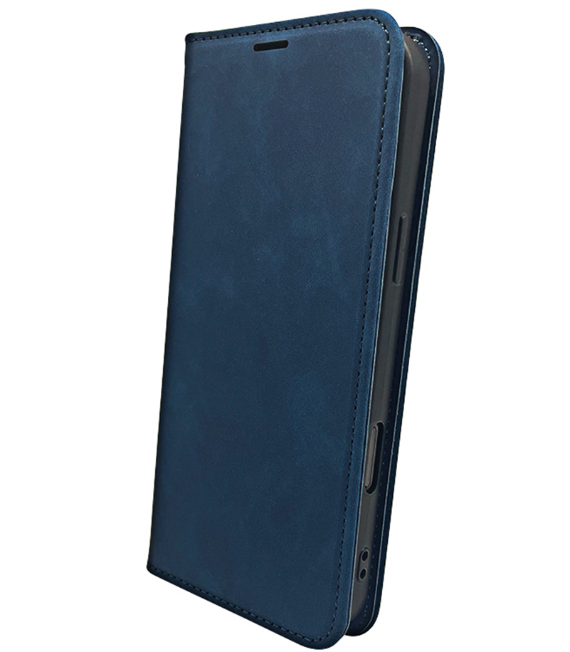 Θήκη για Honor 400 Lite, OEM, Smart Suede, Μπλε σκούρο