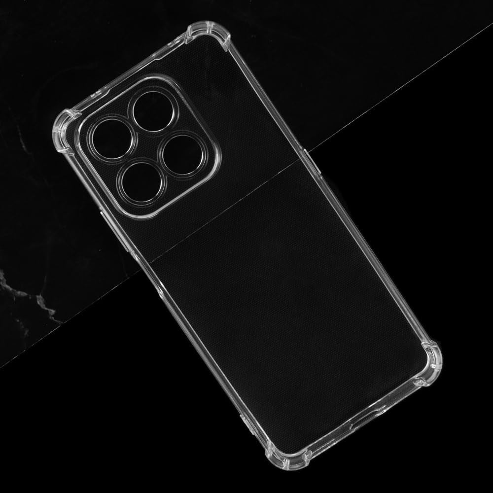 Case for Honor 400 Smart 4G / X7d 4G / 400 Smart 5G, Techsuit, Shockproof Clear, Transparent