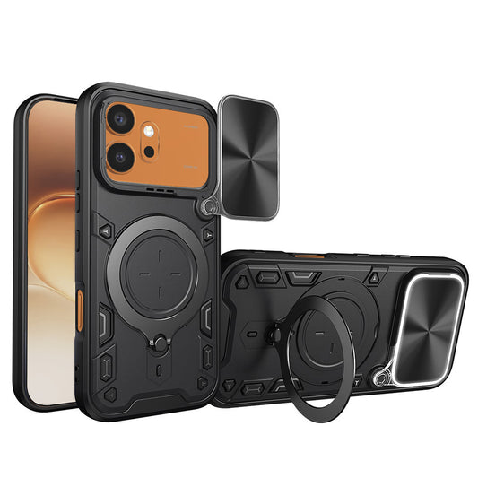 Θήκη για Honor 600 Pro / 600, Techsuit, CamGuard Pro, Μαύρο